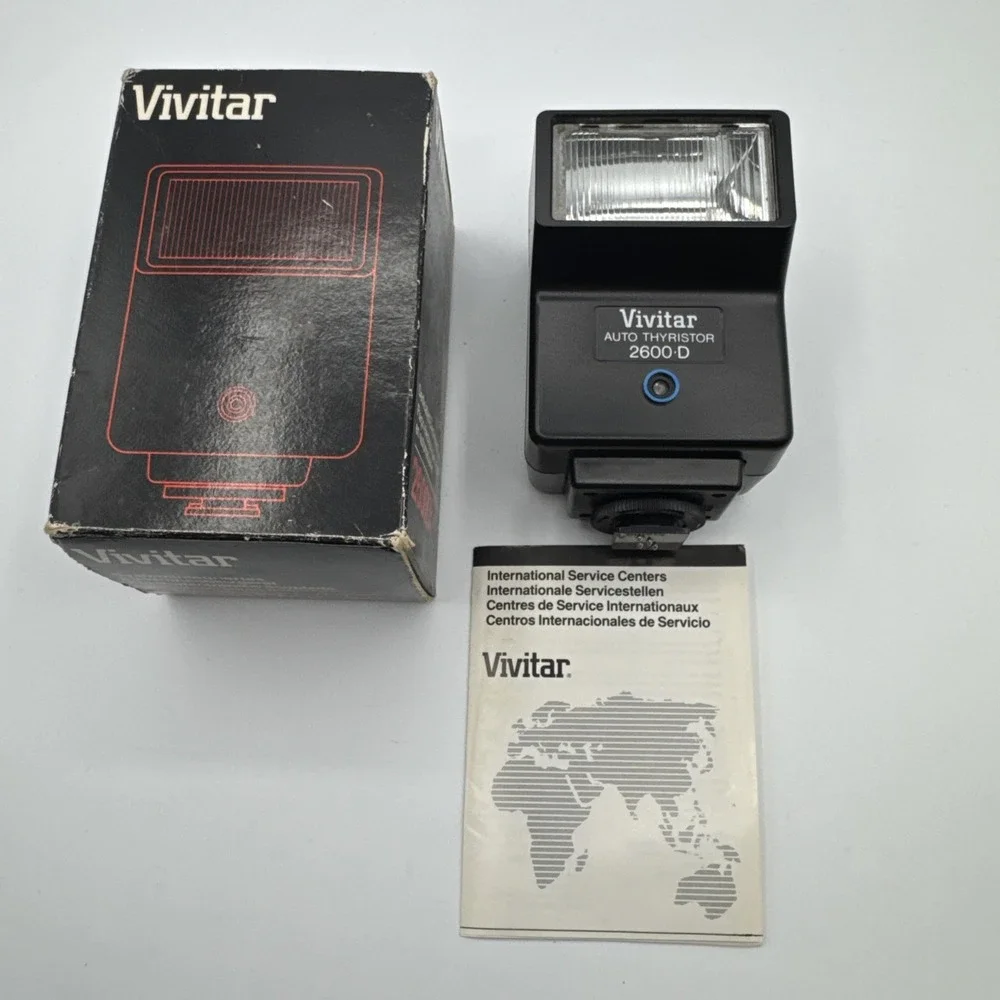 Vivitar Auto Thyristor 2600-D M/P/O Camera Flash PARTS ONLY